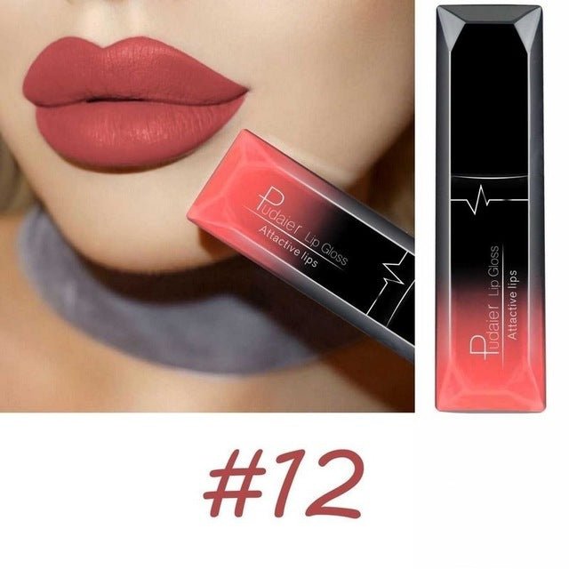 Matte Liquid Lipstick – 21 Shades, Waterproof & Long - Lasting - RETAILIES