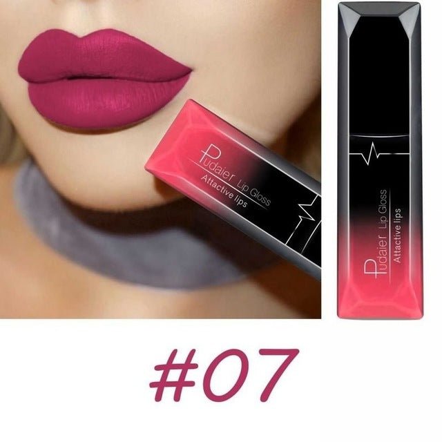 Matte Liquid Lipstick – 21 Shades, Waterproof & Long - Lasting - RETAILIES